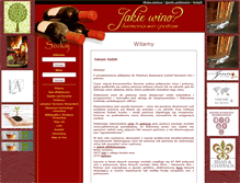Tablet Screenshot of jakiewino.pl